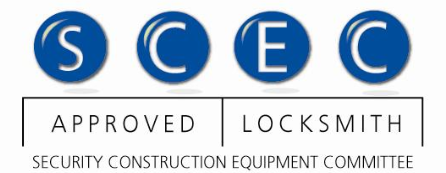 SCEC approved locksmith logo